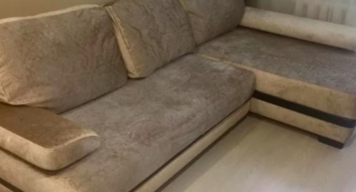 Перетяжка углового дивана в Калининграде