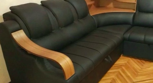 Перетяжка кожаного дивана. Калининград